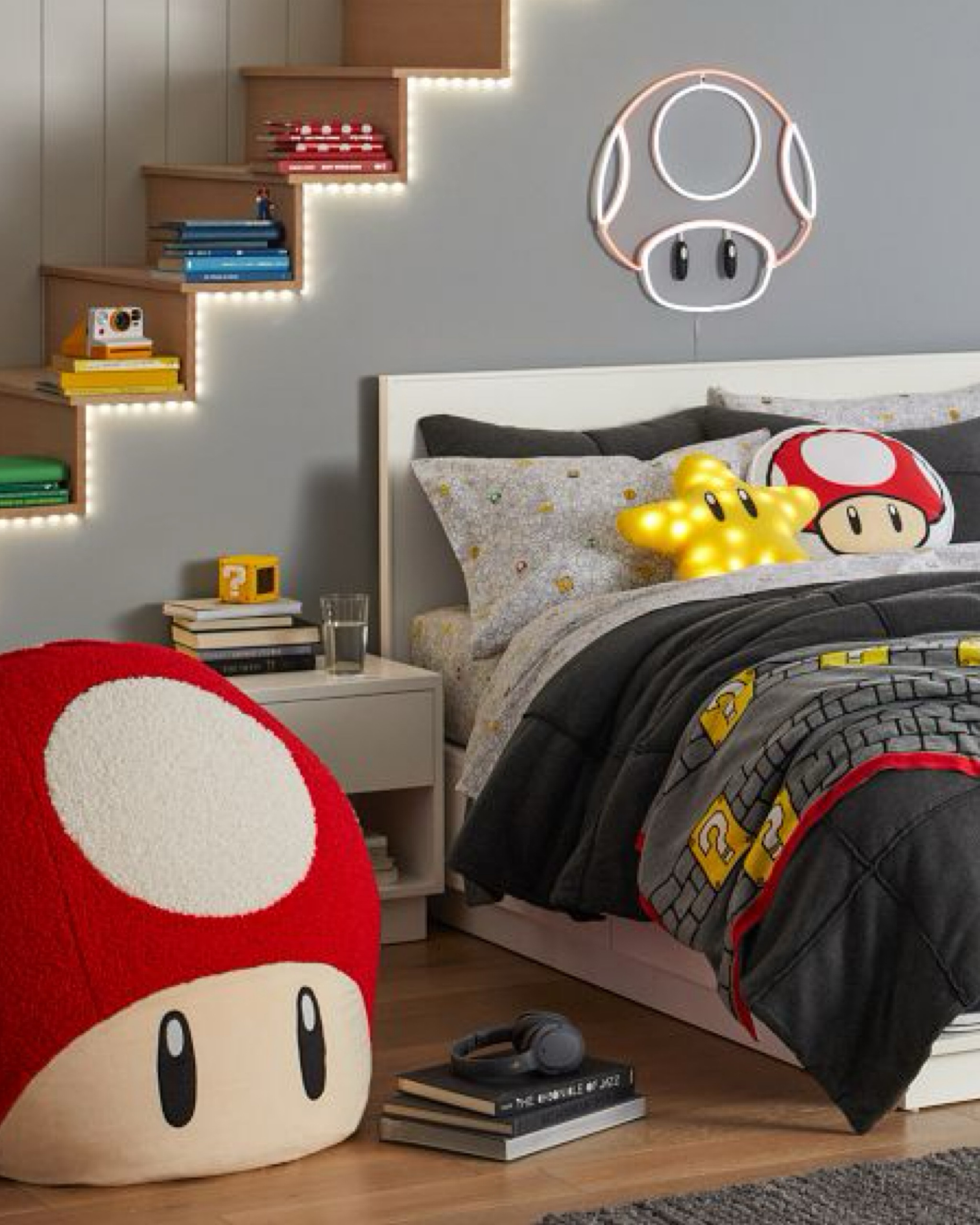 🎁Gift Ideas🎁 How cute is this Super Mario bedroom decor?! Still time for shipping arrival before Christmas and would be fun for kids and teen room updates. Perfect for Super Mario and gaming fans.

#LTKkids #LTKhome #LTKGiftGuide