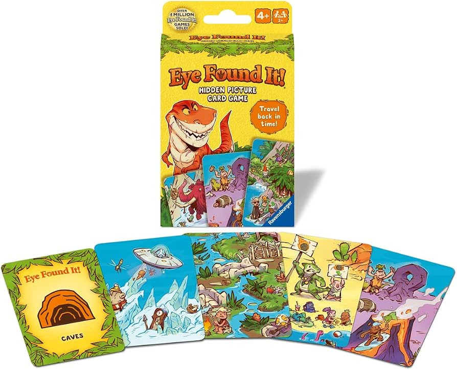 Ravensburger Dinosaur Island Eye Found It! Card Game - Engaging Board Game for Children and Adult... | Amazon (US)