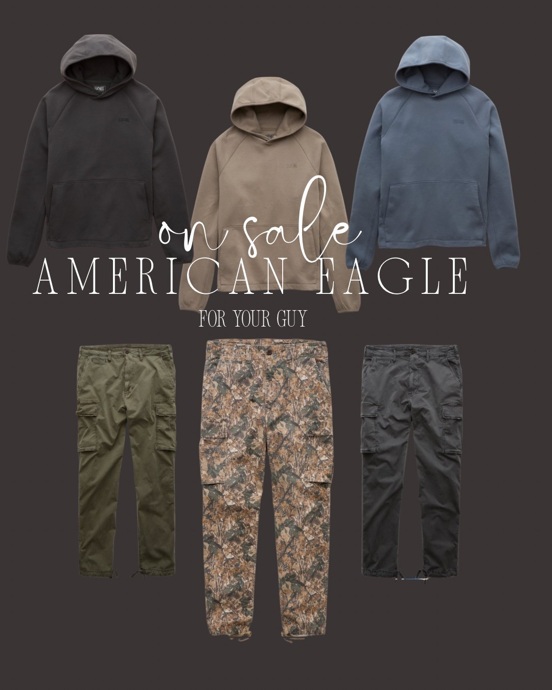 My fav finds for my man from AE! Such good deals right now.


#LTKMens #LTKFindsUnder50 #LTKSaleAlert