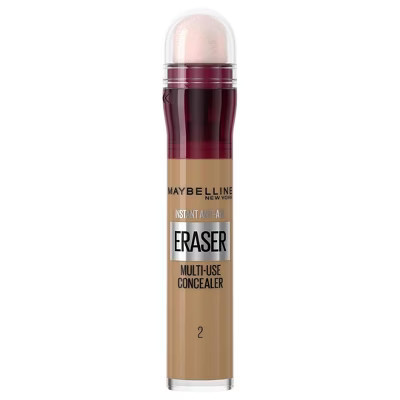 Maybelline Instant Anti Age Eraser Eye Concealer | Dark Circles and Blemish Concealer | Ultra Blendable Formula - (02) Nude | Target