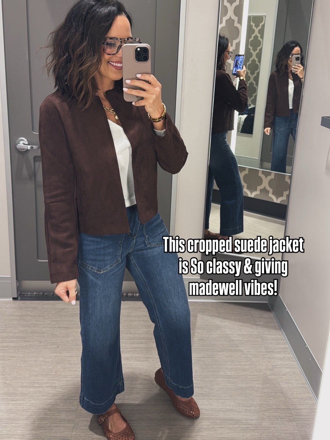 This cropped suede jacket is such a great luxe look for less! So easy to style & light enough to carry me through this winter / spring transition! Plus the color just feels so chic!

VintagePickin elevated basics cropped jacket light jacket suede outfit chic style mom approved daily outfit inspo AprilWilks 

#LTKPetite #LTKSeasonal