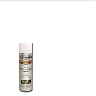 15 oz. High Performance Enamel Flat White Spray Paint | The Home Depot