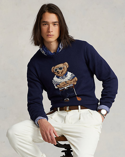 Polo Bear Cotton-Blend Jumper | Ralph Lauren (UK)