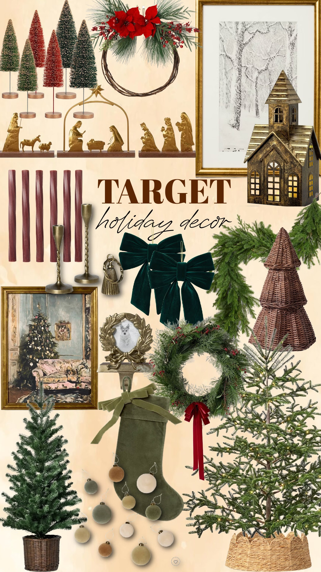 Target Holiday Decor

Sarah Joy, Christmas, home decor, seasonal decor 

 #LTKSeasonal #LTKHome #LTKFindsUnder50