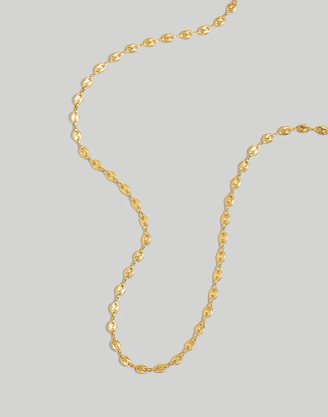 Organic Circle Skinny Chain Necklace | Madewell