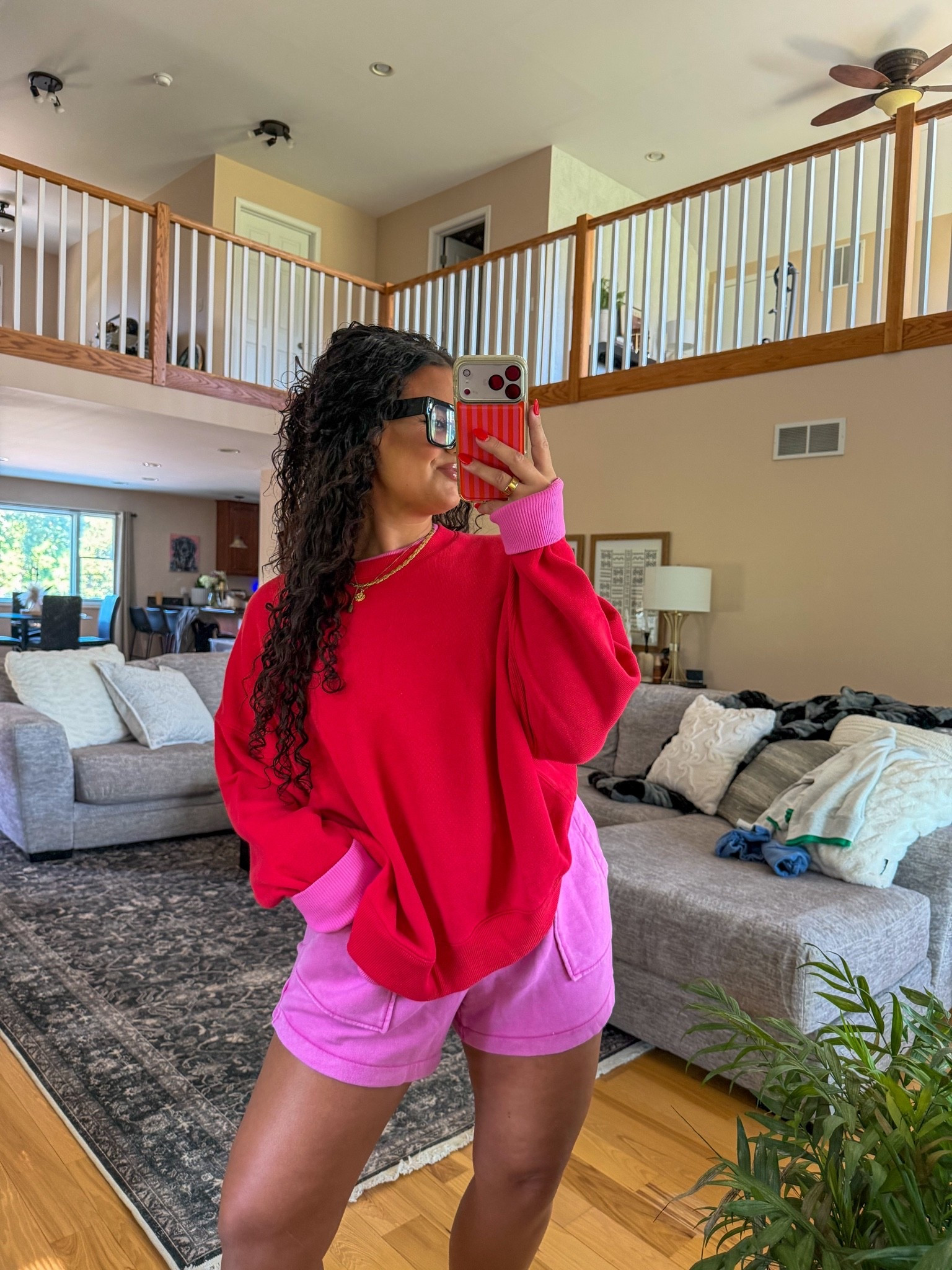 I’m wearing an XL in the crewneck & a L in the shorts. Both run oversized. 

#aerie @Aerie

#LTKSaleAlert #LTKActive #LTKMidsize