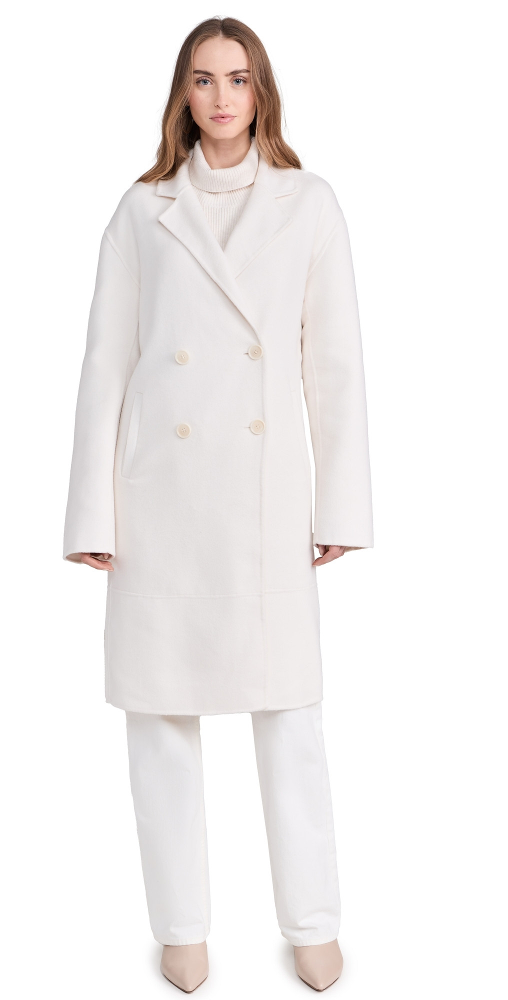 Splendid Splendid x Cella Jane Wool Coat Snow XL | Shopbop