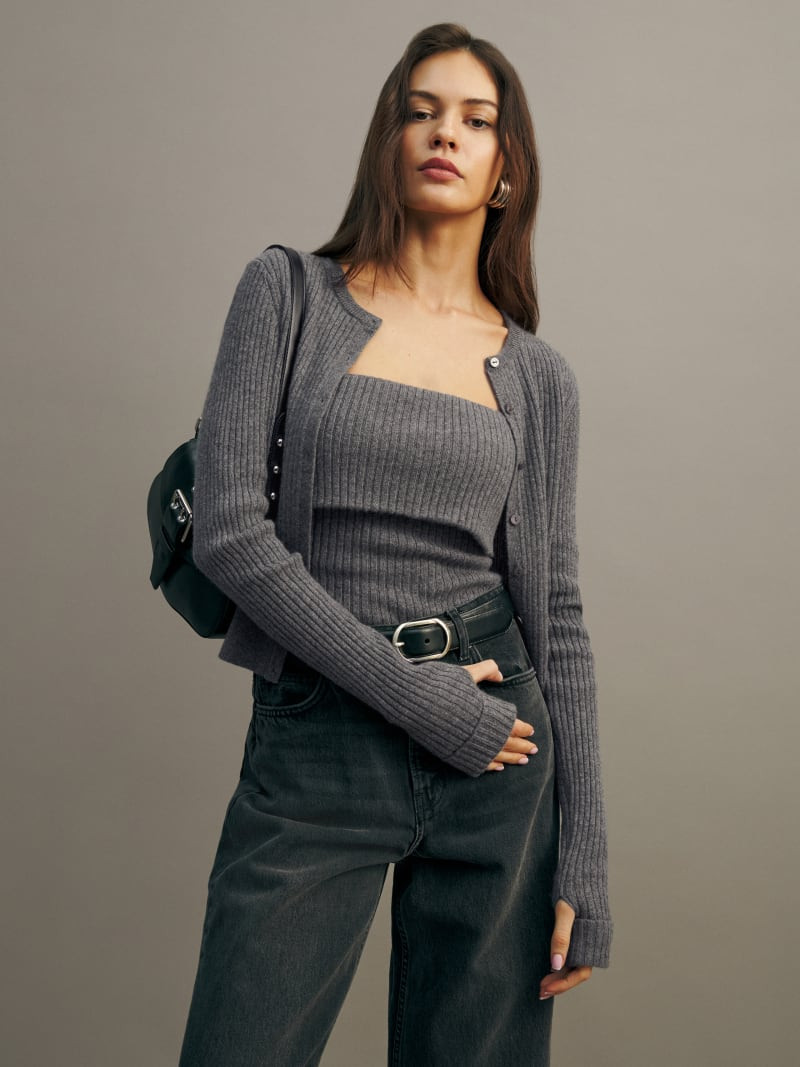 Quinn Cashmere Sweater Set | Reformation (Global)