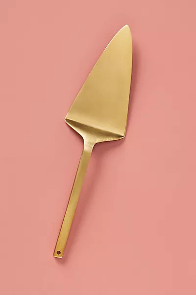 Gold Cake Knife | Anthropologie (US)