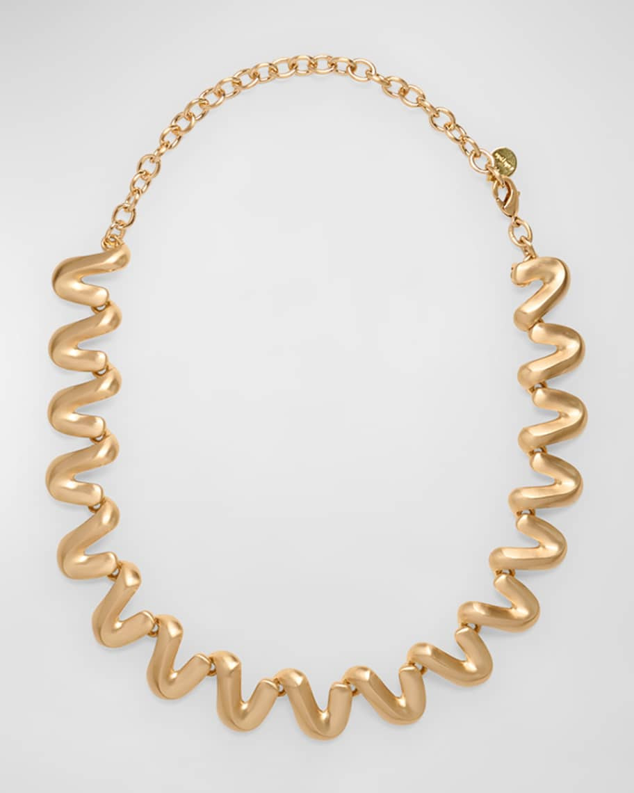 Cult Gaia Maddie Brass Choker | Neiman Marcus