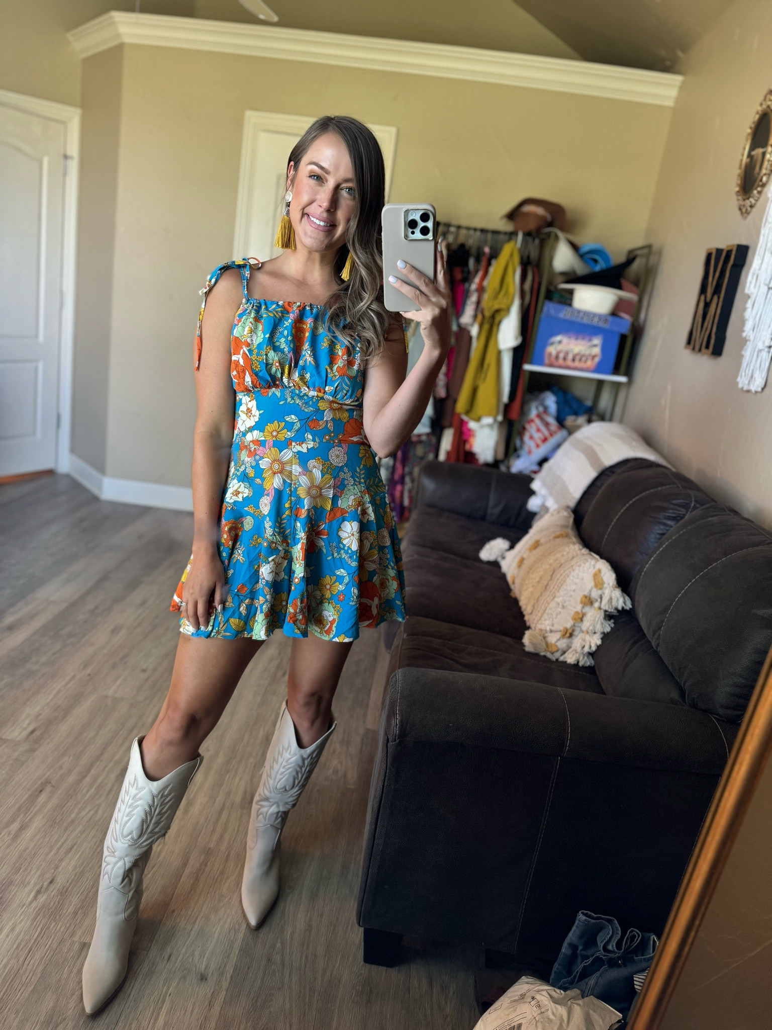 Concert outfit, western outfit, floral romper, summer style 

#LTKFindsUnder50 #LTKStyleTip