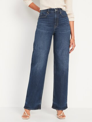 Extra High-Waisted Wide-Leg Jeans for Women | Old Navy (US)