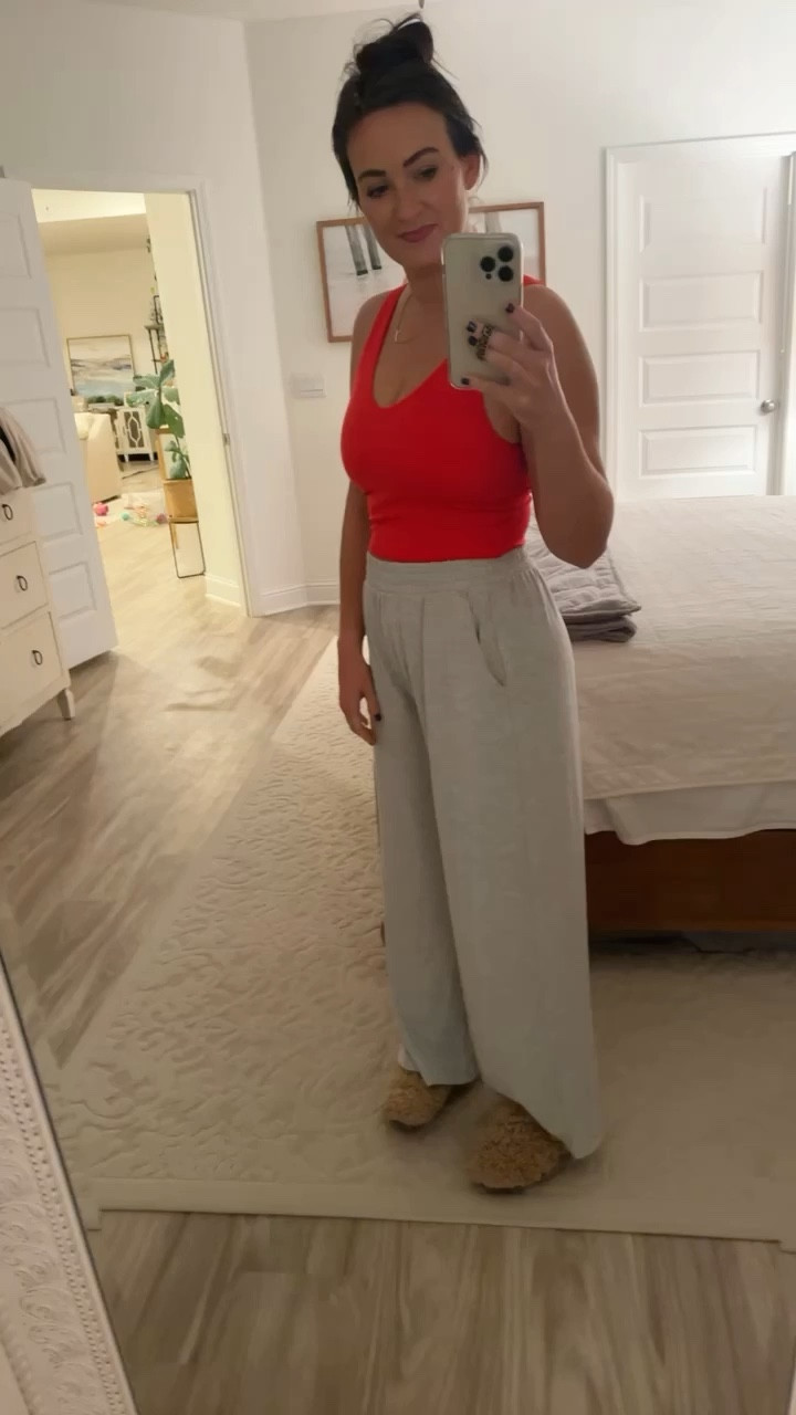 Obsessed with this Target bra/cropped tank. The BEST sleep bra! It's light weight and SO soft, and currently on sale 🙌🏻 I'm wearing a medium 

#LTKfindsunder50 #LTKsalealert #LTKfitness