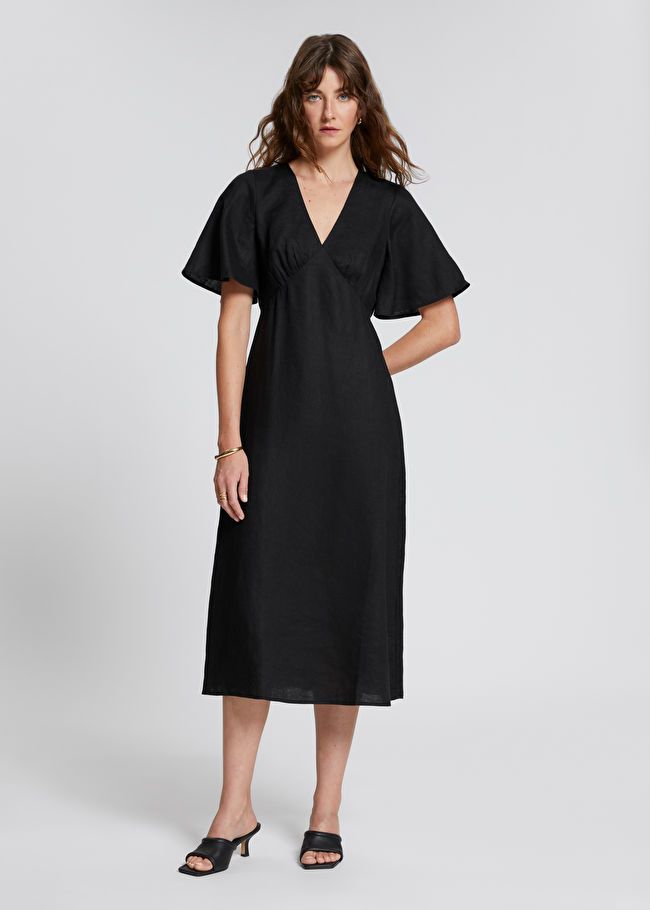 DESIGNED IN PARIS
      Butterfly Sleeve Dress
      
         
			$129
	

		

      
      
	   ... | & Other Stories US