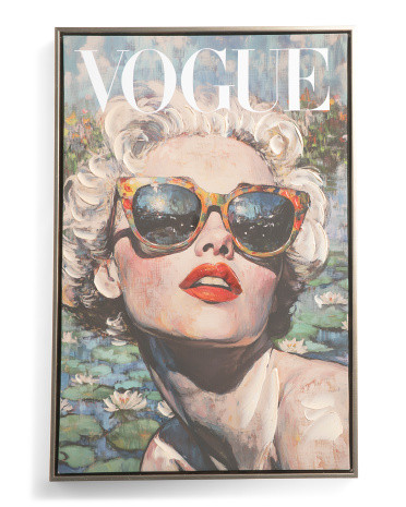 16x24 Water Lilies Icon Framed Wall Art | Gifts For Her | Marshalls | Marshalls