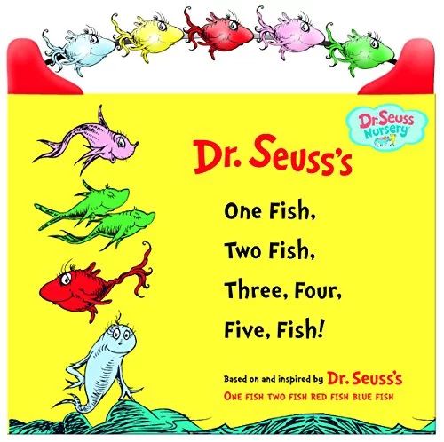 One Fish, Two Fish, Three, Four, Five Fish  Dr. Seuss Nursery Collection , Pre-Owned  Board Book ... | Walmart (US)