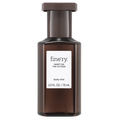 fine'ry. Women's Mini Body Fragrance Mist - Sweet On The Outside - 2.5 fl oz | Target