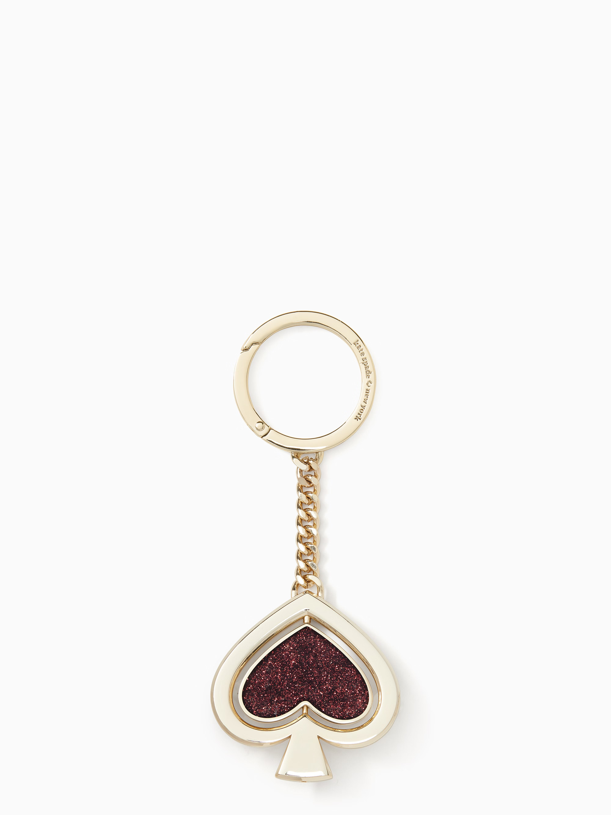 shimmy glitter swivel key fob | Kate Spade Outlet