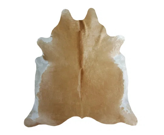 Palomino Exotic Brindle Cowhide Rug Approx Size 6X8' | Wayfair North America