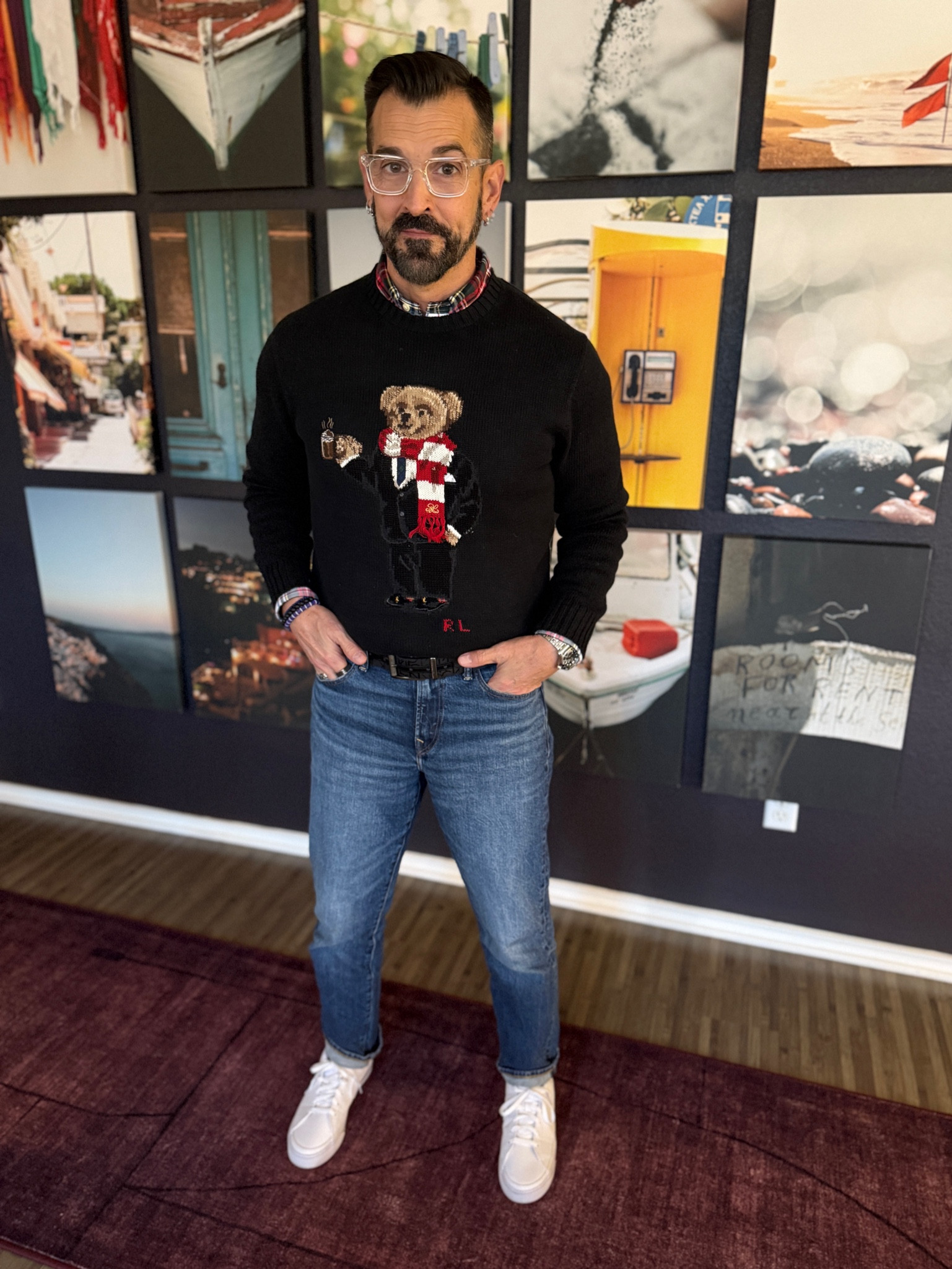 As the weather gets colder, it’s time to cozy up in style! ❄️ Sweaters aren’t just for staying warm—they’re the perfect way to express your personality and creativity this season. From quirky patterns to bold colors, there’s a sweater out there for every vibe. Whether you’re into fun graphics, vintage knits, or oversized cozy vibes, the possibilities are endless. ✨ So why not make a statement with your style while staying snug? Let your sweater do the talking! 🧣🧶 

If you know me you know I love the “Polo Bear” sweaters. 🧸 A new style every year, so soft and so fun, they’re a must have for me as the weather gets colder. 

Looking for great cold weather clothes that show off who you are? I can help!

#stylebydutch #fashion #mensfashion #SweaterWeather #CozyStyle #ExpressYourself #WinterFashion  


#LTKOver40 #LTKHoliday #LTKMens