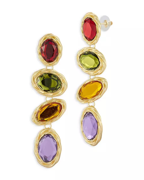 AQUA Multicolor Crystal Statement Earrings - Exclusive | Bloomingdale's Jewelry & Accessories | Bloomingdale's (US)