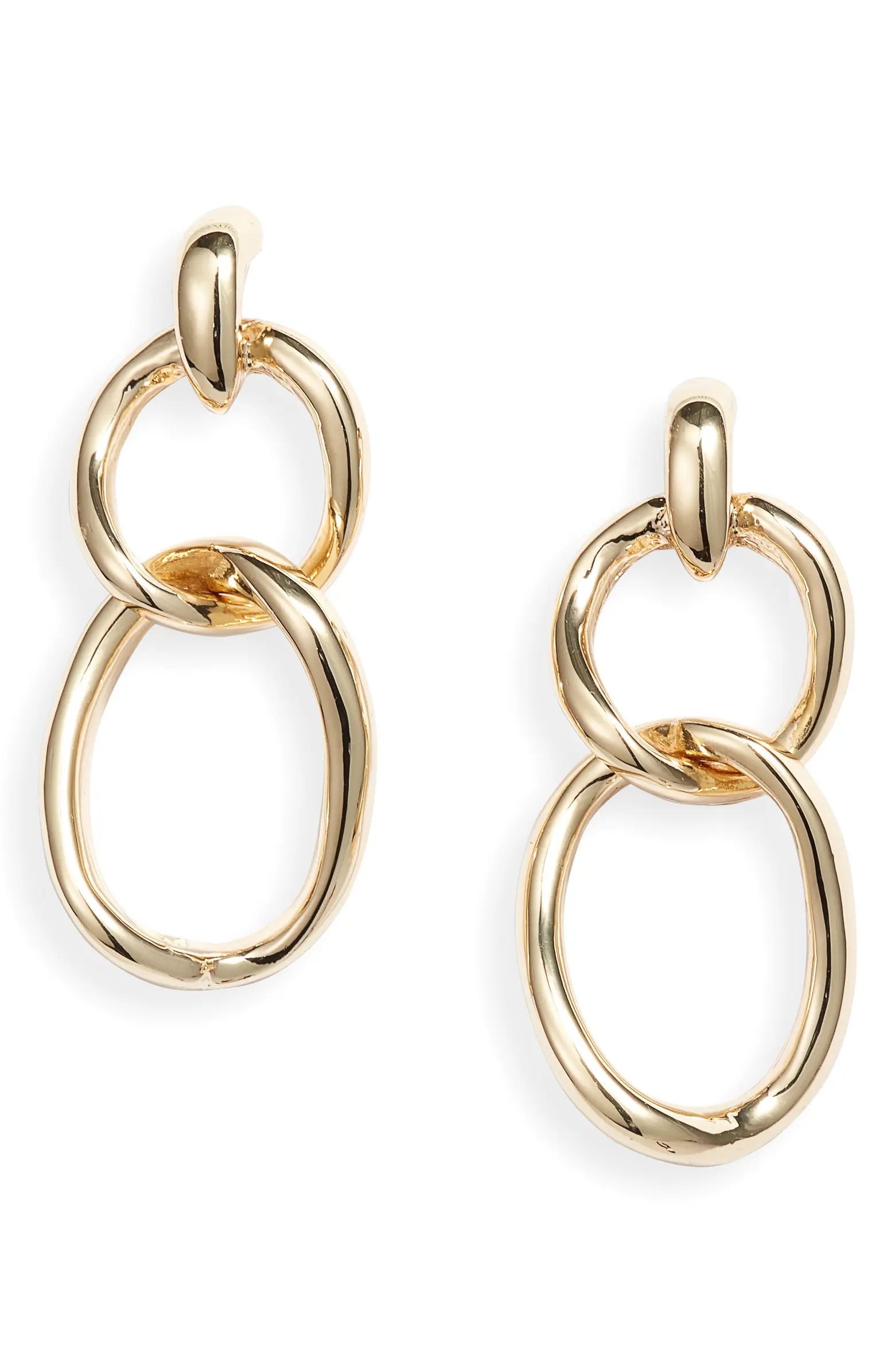 Dainty Link Drop Earrings | Nordstrom