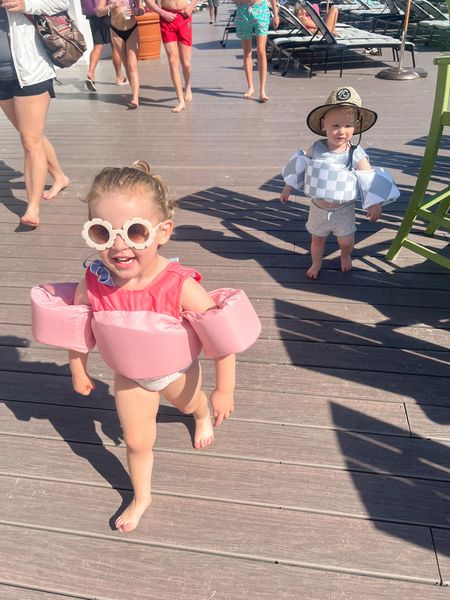 Toddler swimsuit floaty vest 

#LTKtravel #LTKswim #LTKkids