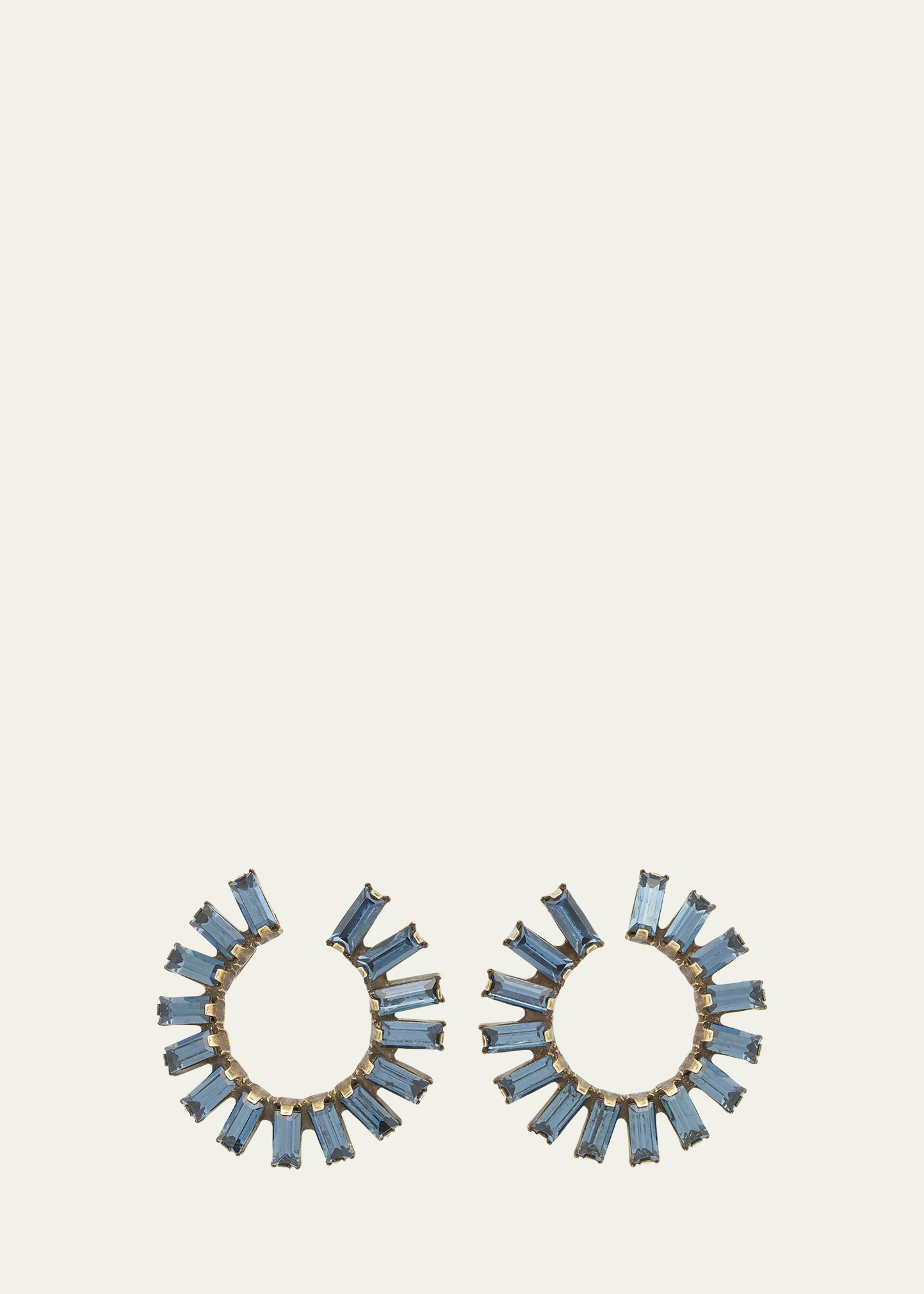 Auden Stella Forward-Facing Hoop Earrings | Bergdorf Goodman