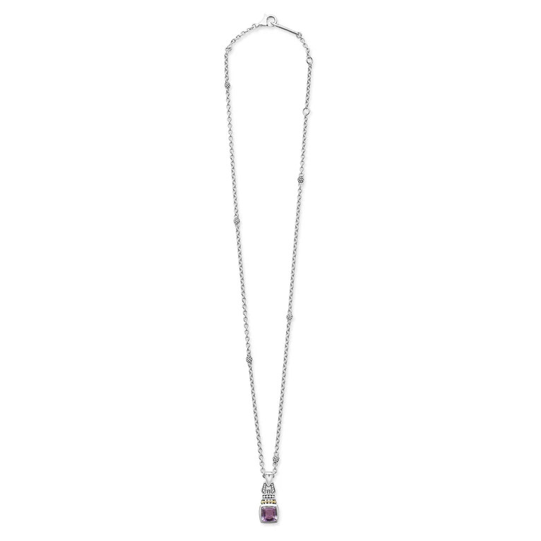 Amethyst Pendant Necklace | LAGOS