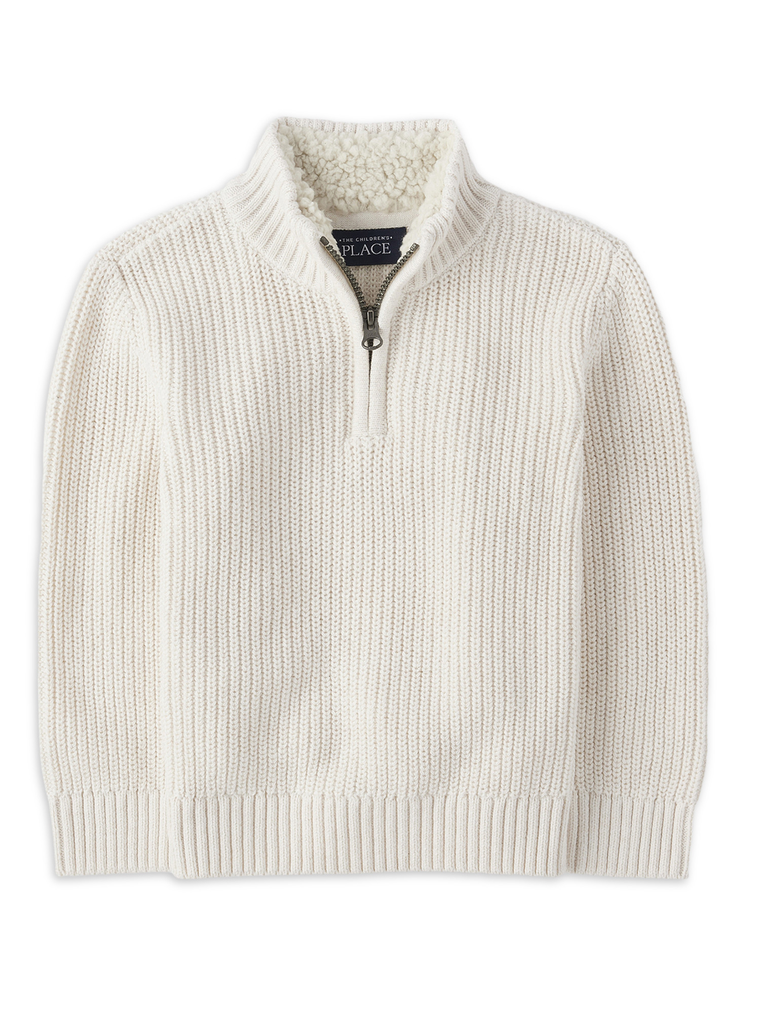 The Children's Place Toddler Boys Quarter-Zip Sweater, Sizes 6M-5T | Walmart (US)
