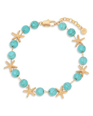 EttikaStarfish and Turquoise Linked Anklet | Bloomingdale's (US)