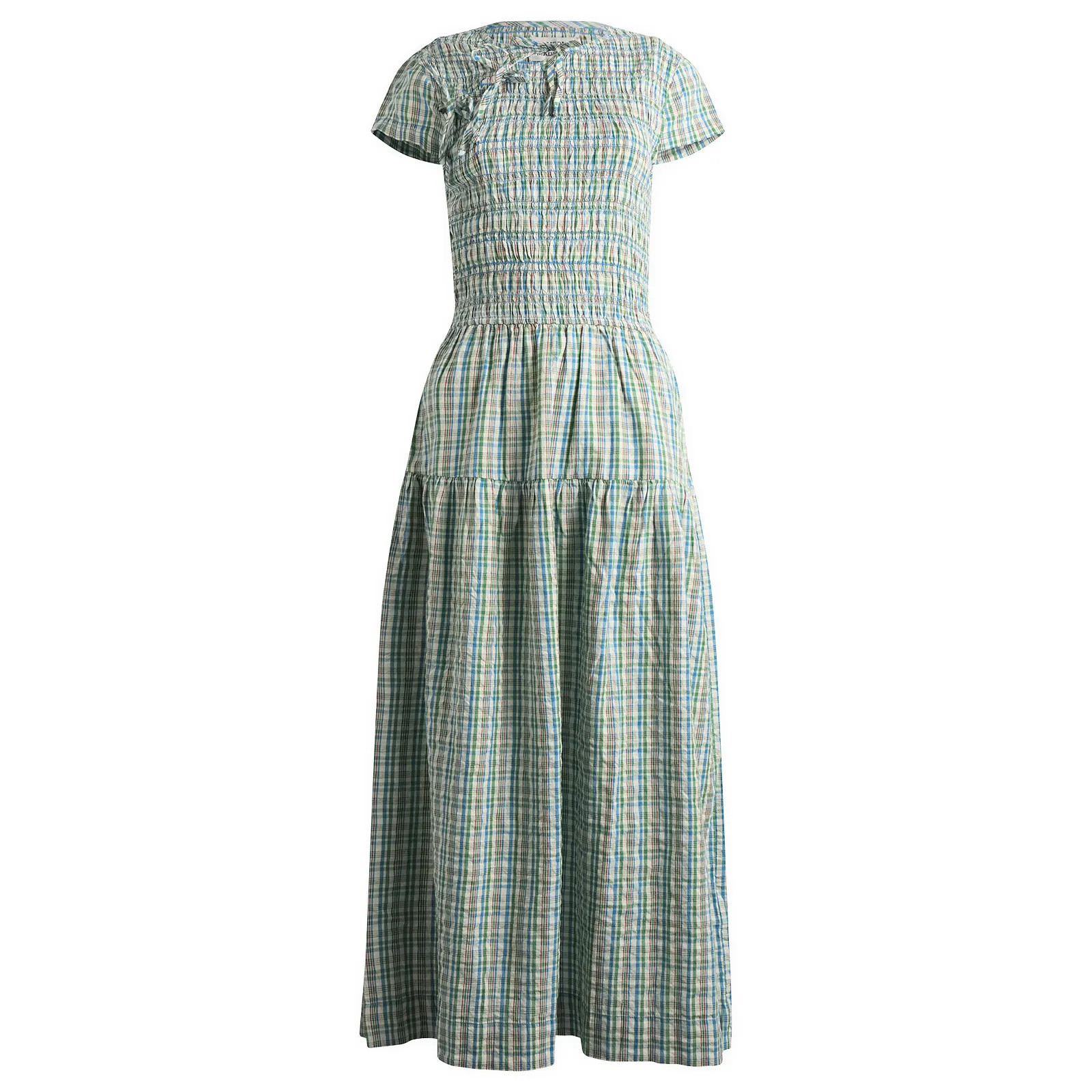 Damson Madder Women's Ebba Midi Dress Multi | END. Clothing