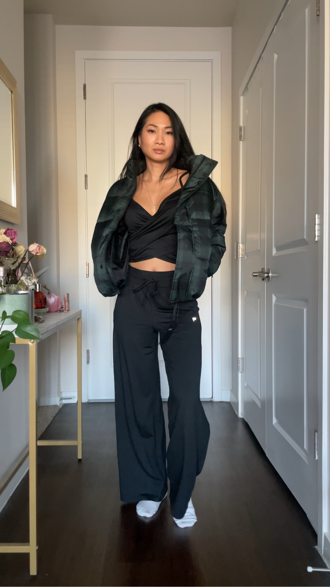 Perfect Fall outfit / Fabletics fall outfit / cloud jersey wide leg pant / plaid puffer coat 

#LTKgrwm #LTKootd #LTKGiftGuide