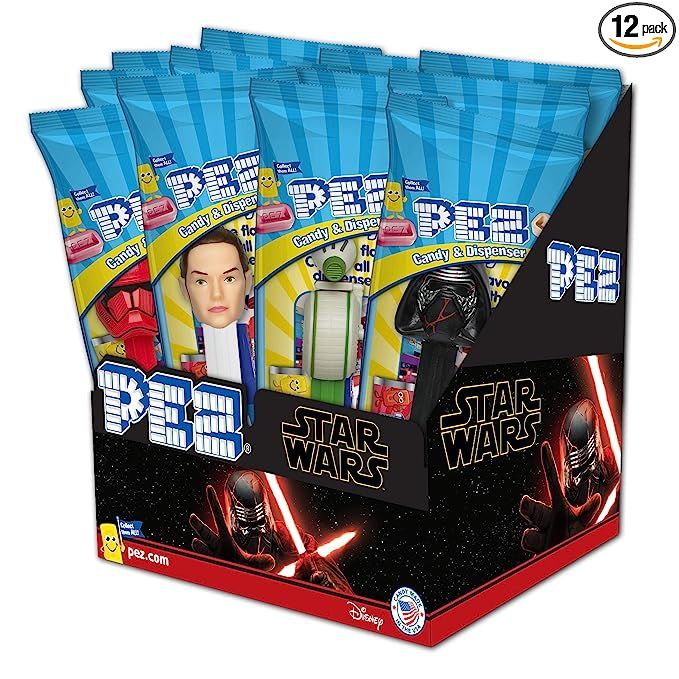PEZ Star Wars, Assorted Dispensers, 0.58 Ounce (Pack of 12) | Amazon (US)
