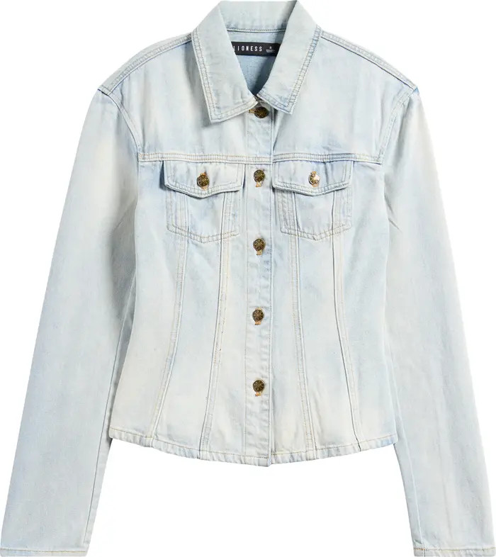 LIONESS Rider Denim Jacket | Nordstrom | Nordstrom