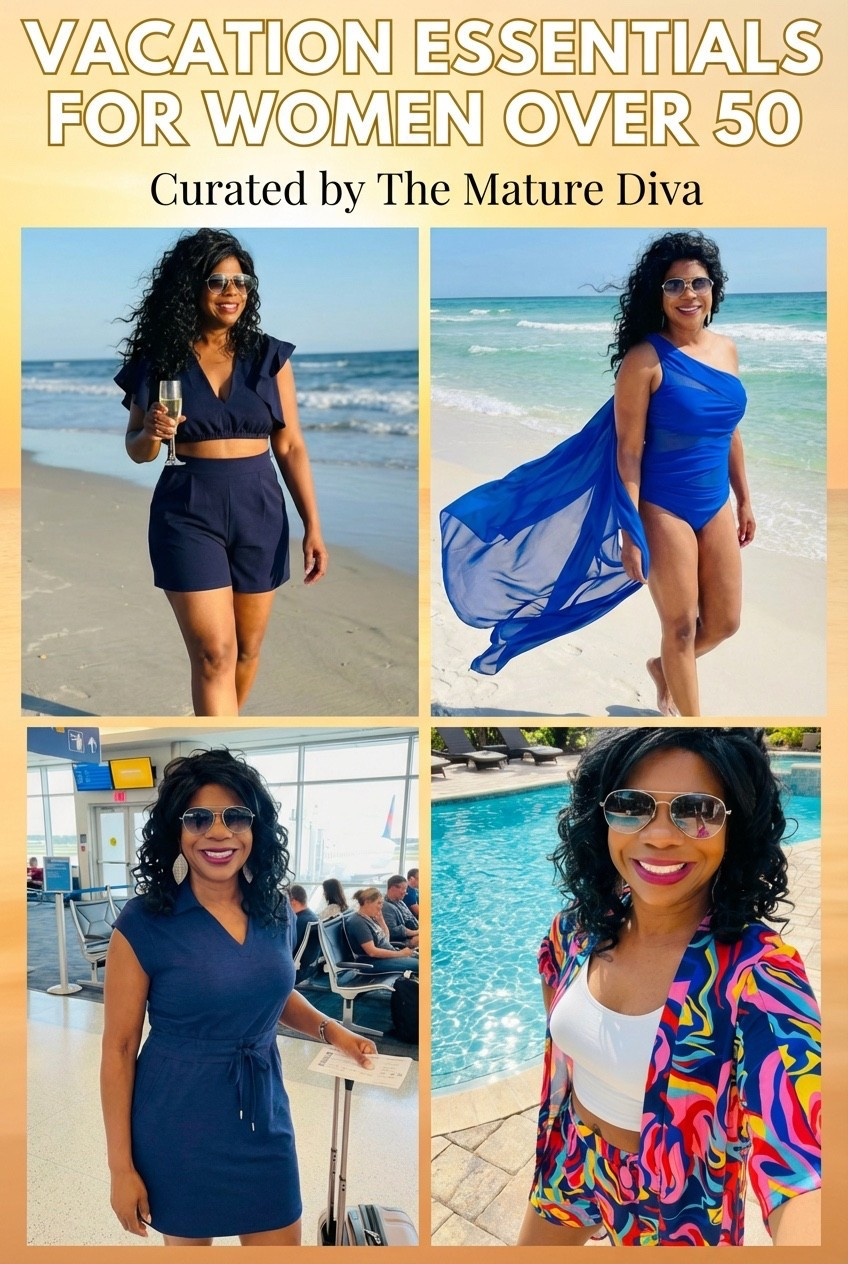 These outfits are fantastic for women over 50🙂.

✅ Figure flattering
✅ Beautiful colors
✅ Comfortable 

Follow me for the best for women over 50.

Comment SHOP below to receive a DM with the link to this post on my LTK ⬇ https://liketk.it/64KwP #ltktravel #ltkmidsize #ltkgrwm