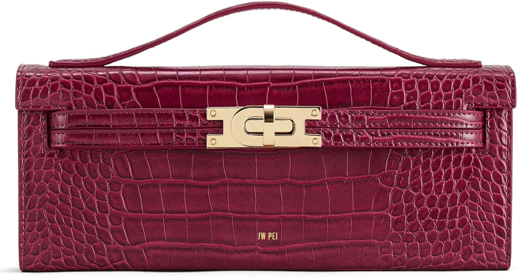 JW PEI Women's Bria Structured Top Handle Bag - White Croc: Handbags: Amazon.com | Amazon (US)