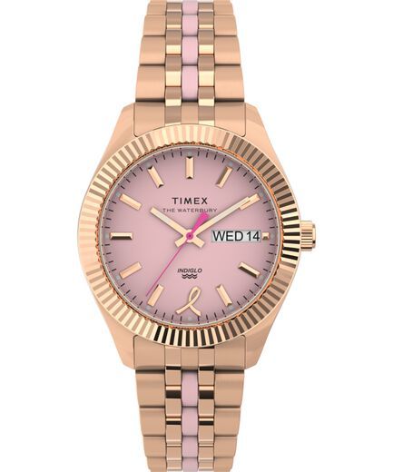 Timex Legacy Boyfriend x BCRF 36mm Stainless Steel Bracelet Watch - Timex US | Timex