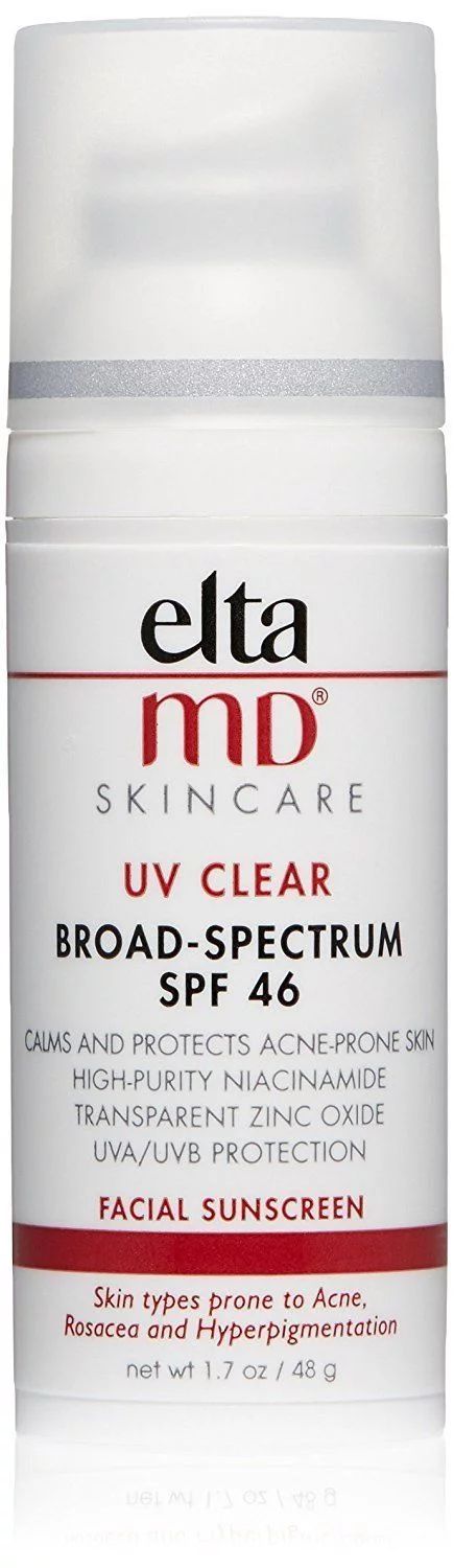 ($35 Value) EltaMD UV Clear Broad-Spectrum SPF 46 Moisturizing Facial Sunscreen, 1.7 Oz | Walmart (US)