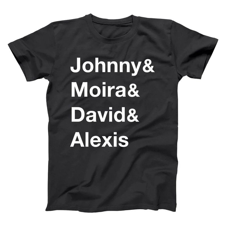 Johnny & Moira David Alexis Rose - Schitts Creek Canada - cute funny tee gift - womens mens Unise... | Etsy (US)