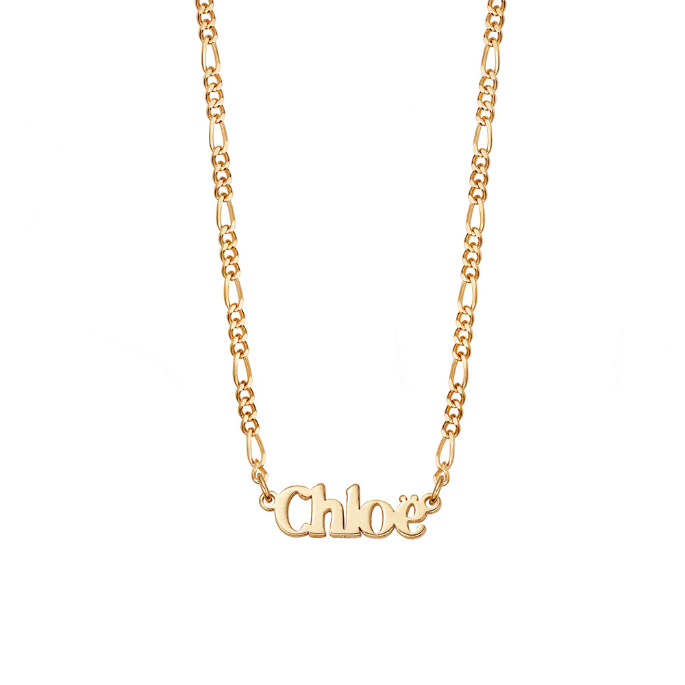 Personalised Name Necklace 18ct Gold Plate | Daisy London Jewellery