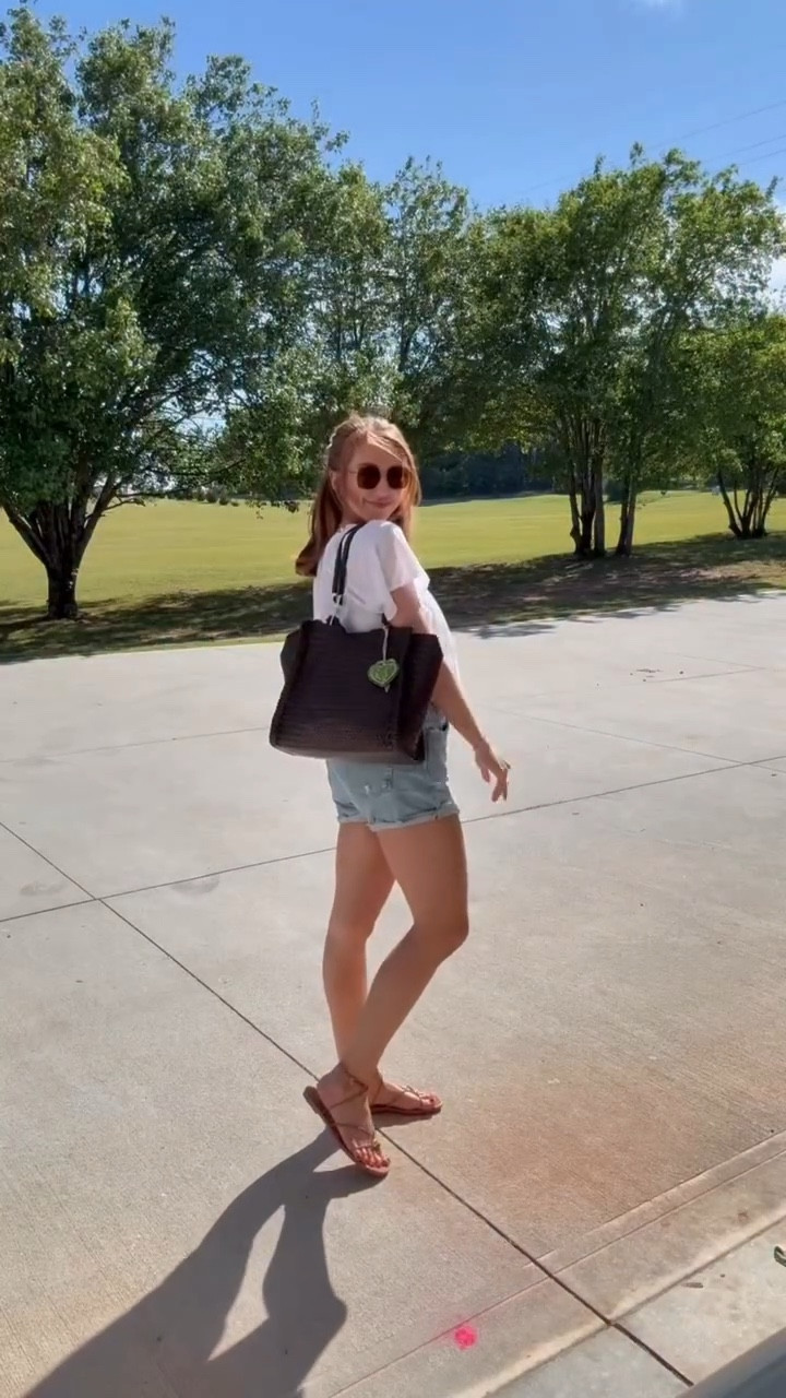 Easy spring outfit you’ll wear on repeat 🤍 Lightweight top, denim shorts, and simple sandals = effortless every time

#LTKmomlife #LTKootd #LTKgrwm