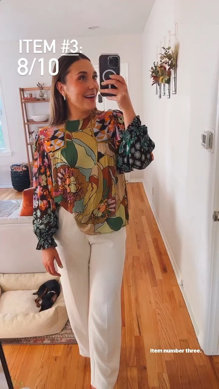 Nuuly Rental - Patterned top - Floral blouse 

#LTKFind #LTKstyletip #LTKSeasonal