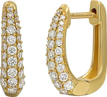Bony Levy Diamond Huggie Hoop Earrings | Nordstrom | Nordstrom