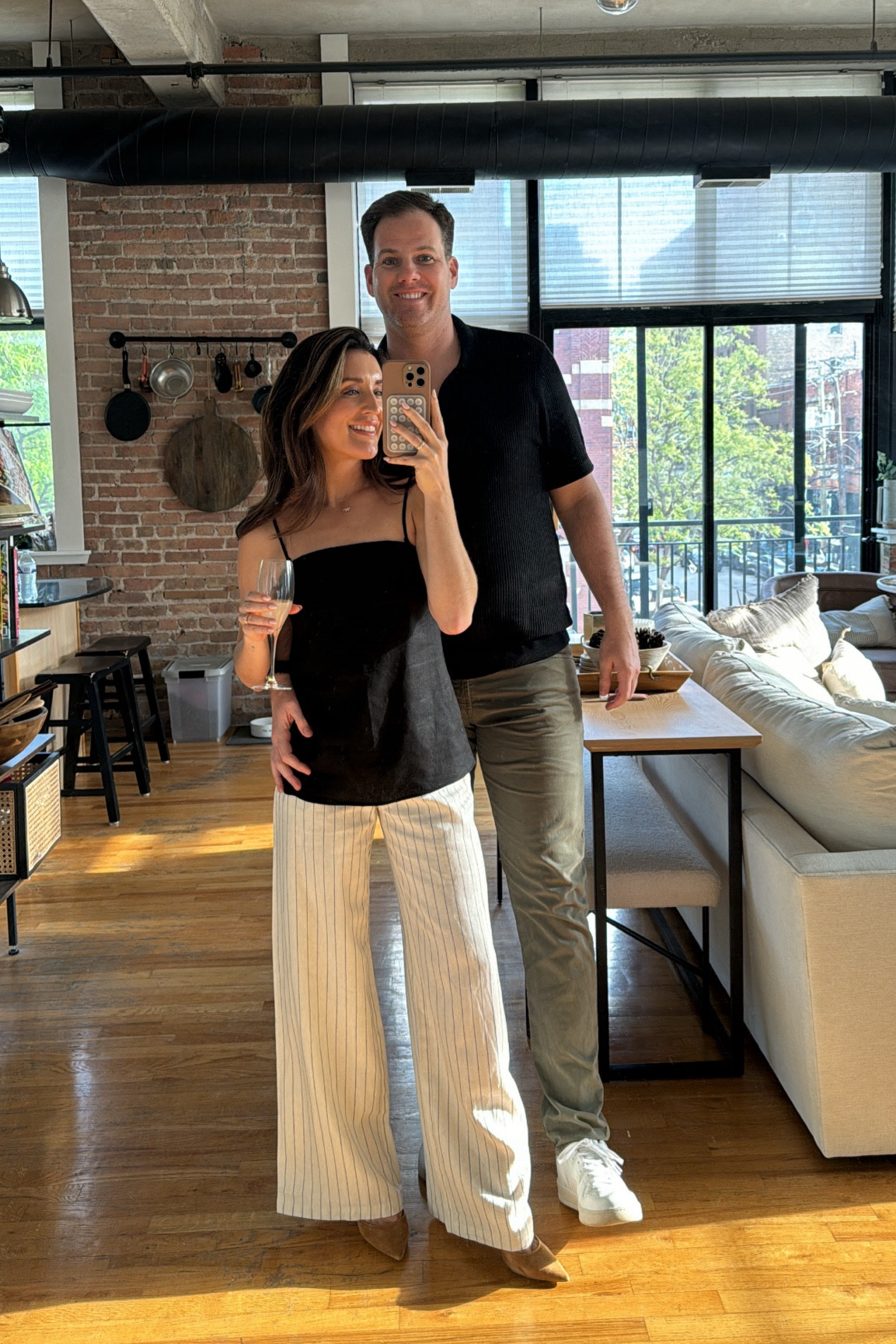 Date night fits! Use code AFSHORTS for an additional 15% off Mr. Chic’s collared sweater. Size down in my linen pants. 

#LTKMens #LTKSaleAlert #LTKFindsUnder50