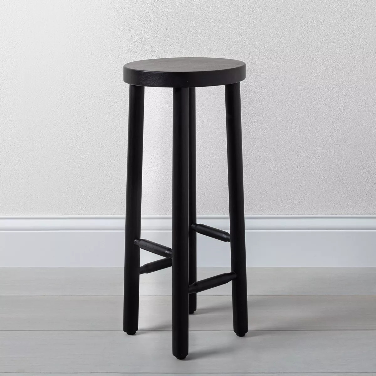 Shaker Drink Side Table - Black - Hearth & Hand™ with Magnolia: Round, Space-Saving, No Assembl... | Target