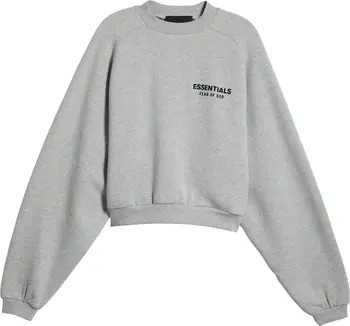 Crop Fleece Sweatshirt | Nordstrom