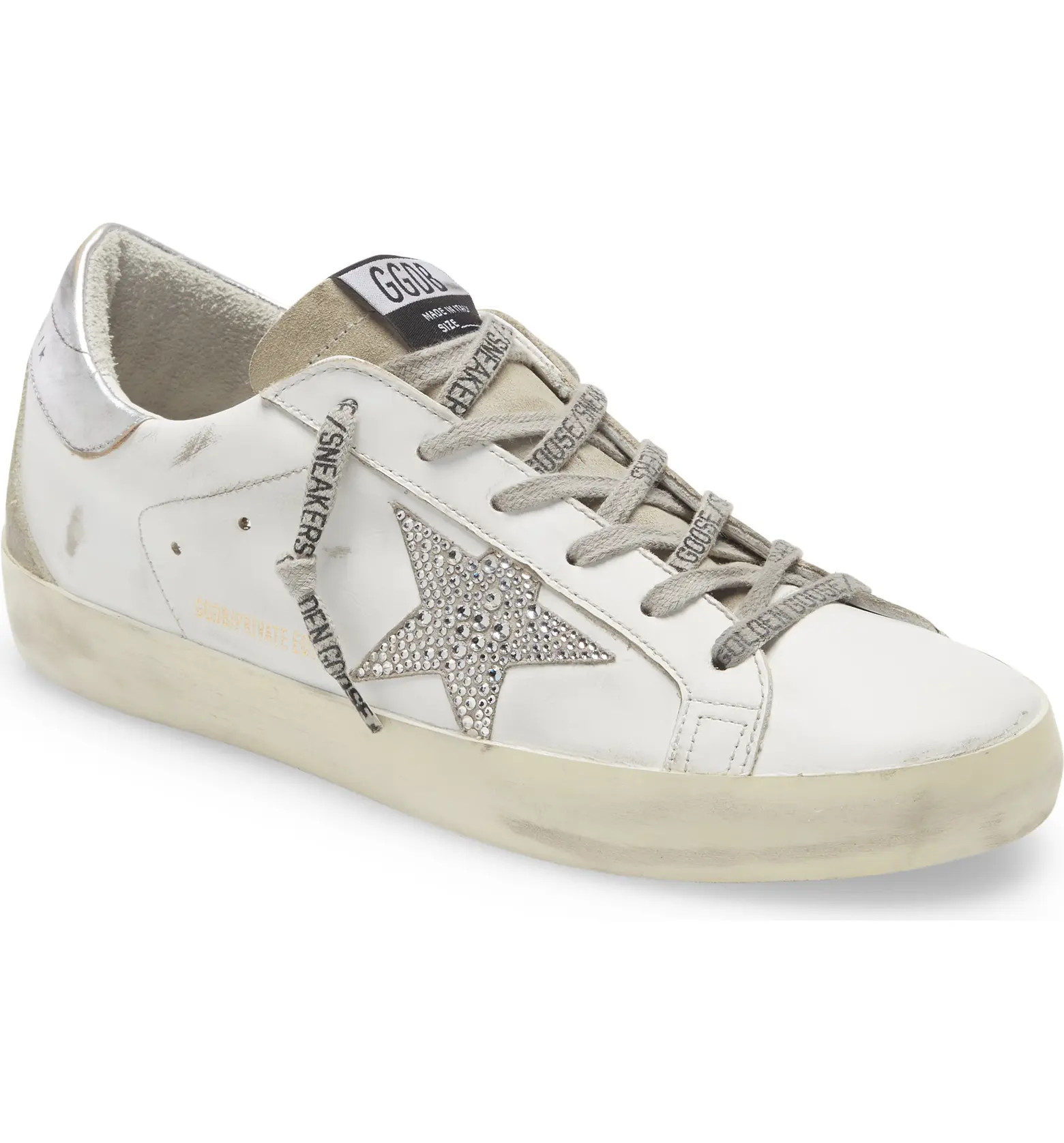 Golden Goose Super-Star Crystal Embellished Sneaker | Nordstrom | Nordstrom
