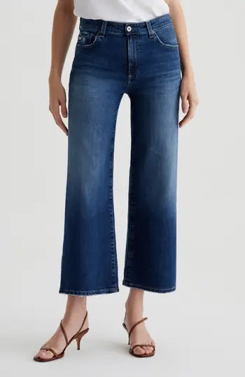 AG Saige Mid Rise Ankle Wide Leg Jeans in 7 Years La Jolla at Nordstrom Rack, Size 23 | Nordstrom Rack
