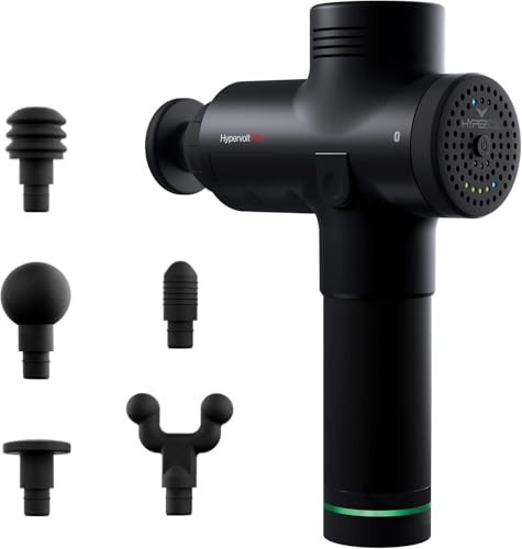 Hypervolt Plus, Featuring Quiet Glide Technology - Handheld Percussion Massage Gun | 3 Speeds, 5 Interchangeable Heads | Helps Relieve Sore Muscles and Stiffness (Hypervolt Plus w/Bluetooth) | Amazon (US)